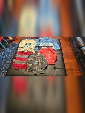 Boys 24 months 2t sweatshirt bundle lot pawpatrol mickey garanimals new